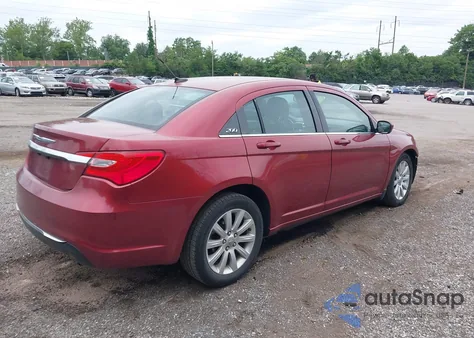 2012 Chrysler 200 Touring from USA, damaged, VIN 1C3CCBBB4CN299650